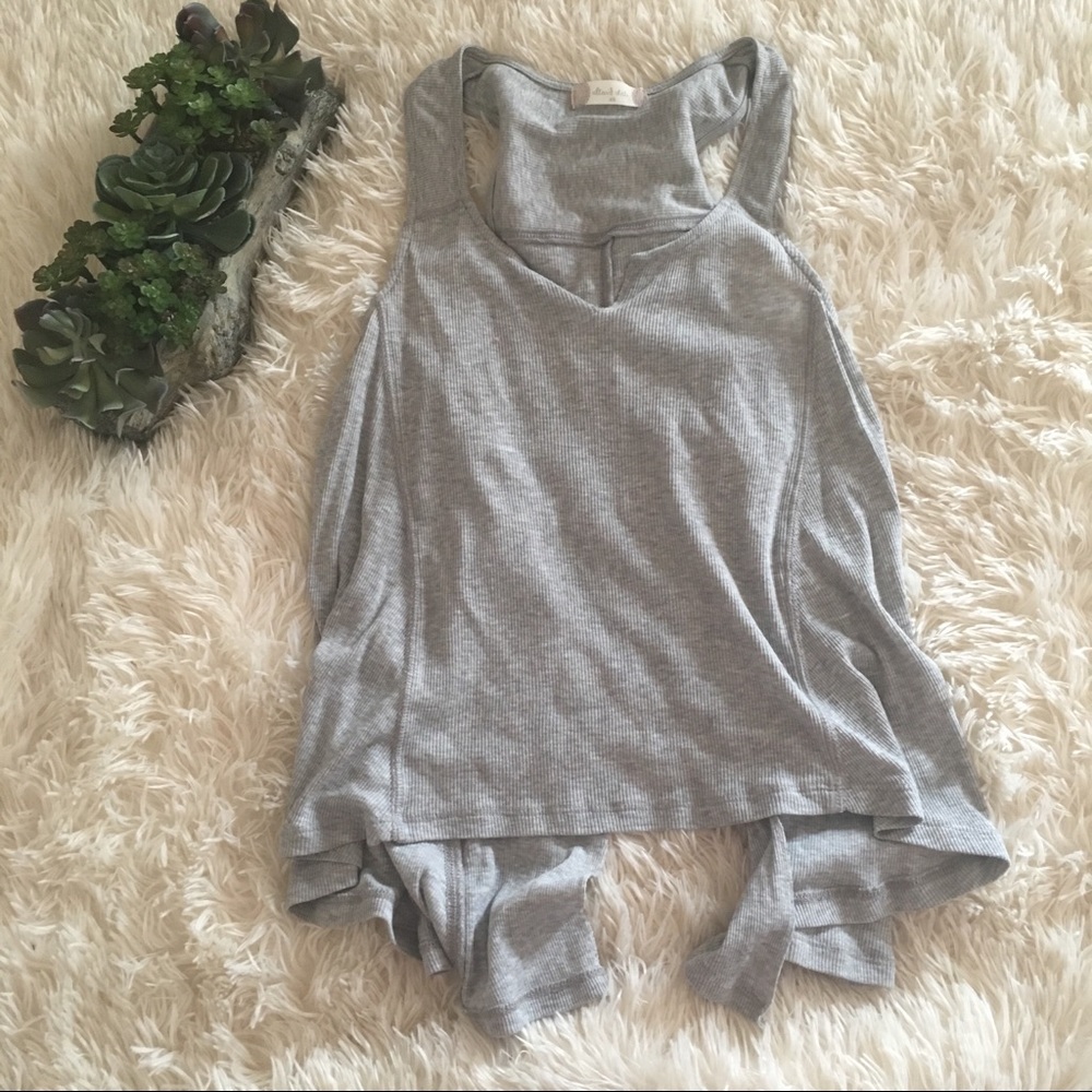 Altar’D State Flowy Grey Tank!